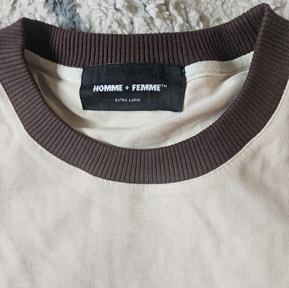 Homme + Femme Mens 100% Cotton T-shirt Xl - Picture 5 of 8